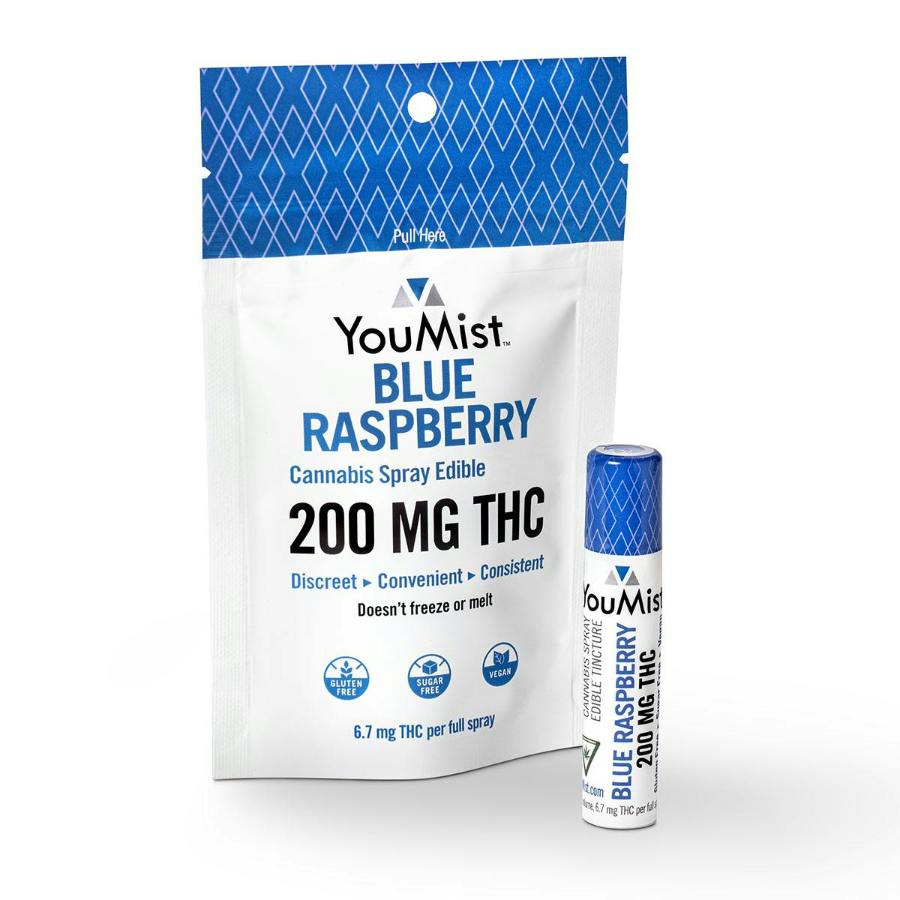 YouMist Edible Spray 200mg - Blue Raspberry