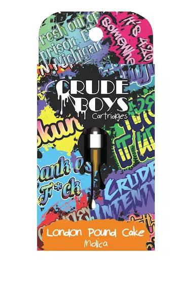 London Pound Cake 1g-Crude Boys Cartridge