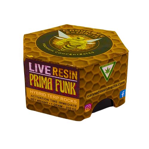 Cannabee Live Resin Terp Rocks 1g - Prima Funk