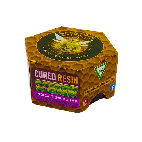 Cannabee Cured Resin Terp Sugar 1g - 2 Stroke x GMO