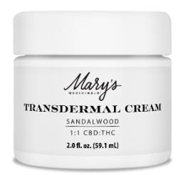 Sandalwood Transdermal Cream-Restore 2oz-Mary's Medicinals