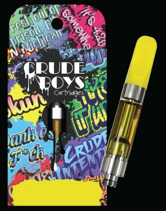 Mint Lemon Express 1g-Crude Boys Cartridge
