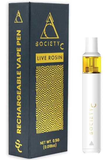 Sour Papaya .5g Society C Live Hash Rosin Disposable