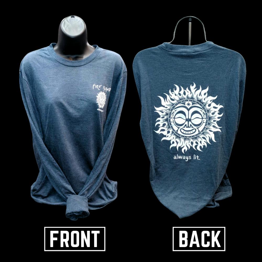 Navy Frost Long Sleeve T-shirt - 3XL - BOTH