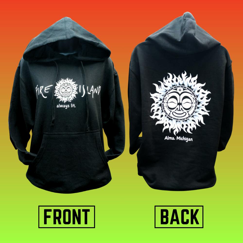 Black Sweatshirt/Hoodie - 2XL