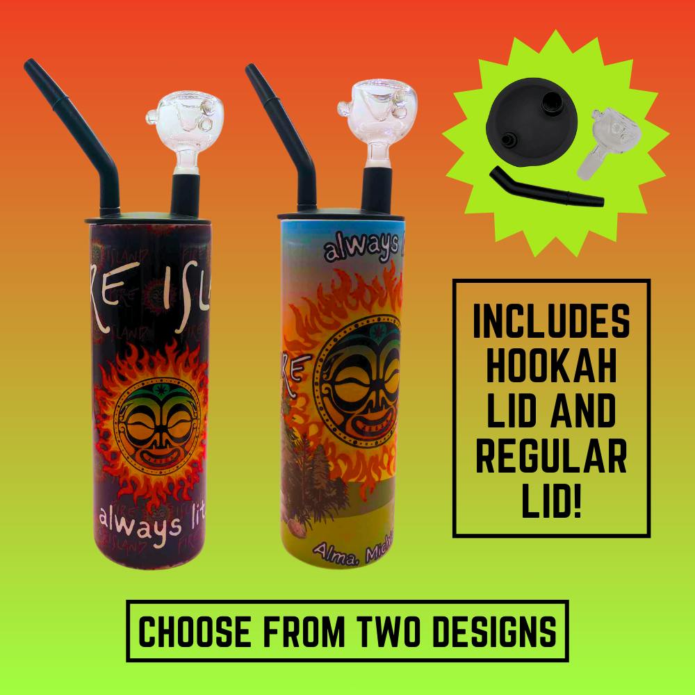 Fire Island Tumbler With Hookah Lid