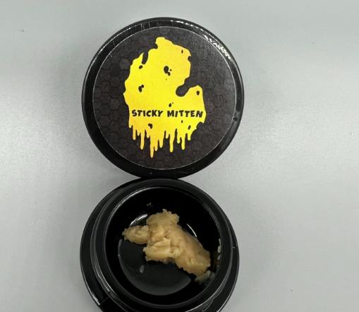 Sticky Mitten Live Rosin 1g - Purple Milk
