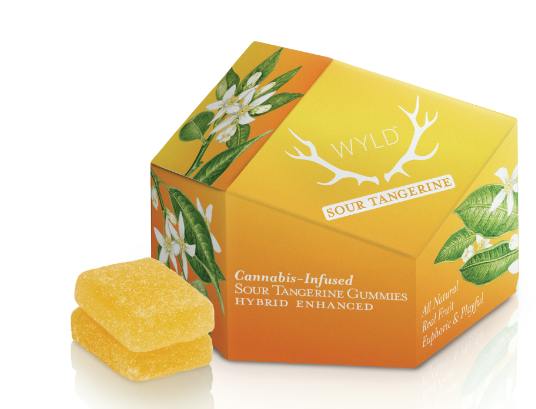 *HIGH DOSE*200mg-Sour Tangerine-Wyld Gummies