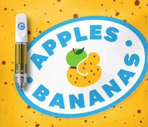Apples & Bananas 1g Cookies Cart