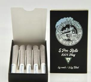Ice Cream Runtz Prerolls 5pk-.5g Freight Train Canna