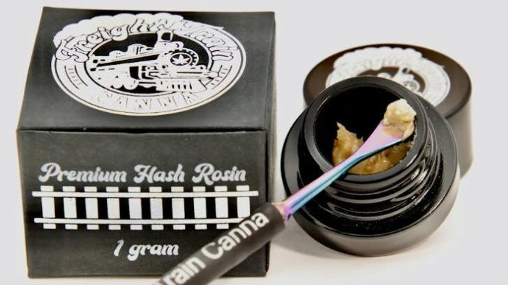 Modified Banana Hash Rosin 1g Freight Train Canna