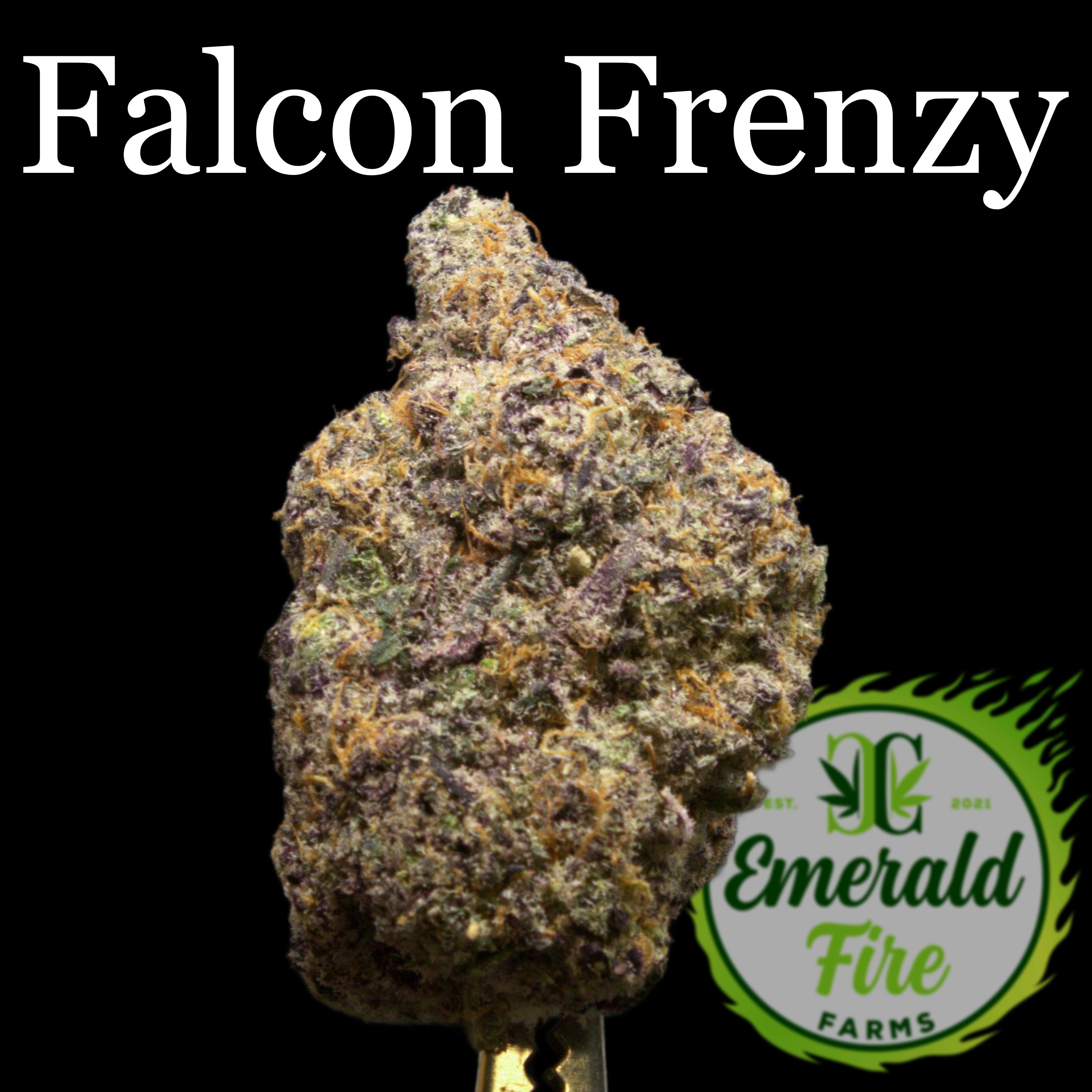 Falcon Frenzy- Emerald Fire