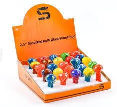 SirEEL 2.5" Glass Hand Pipe (Assorted Colors)