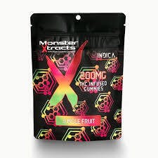 Jungle Fruit Gummies 200mg (10pk) (I)