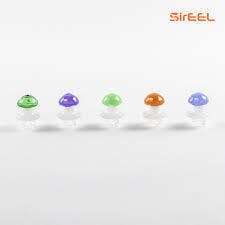Mushroom Helix Spinner Carb Cap (Assorted Colors)