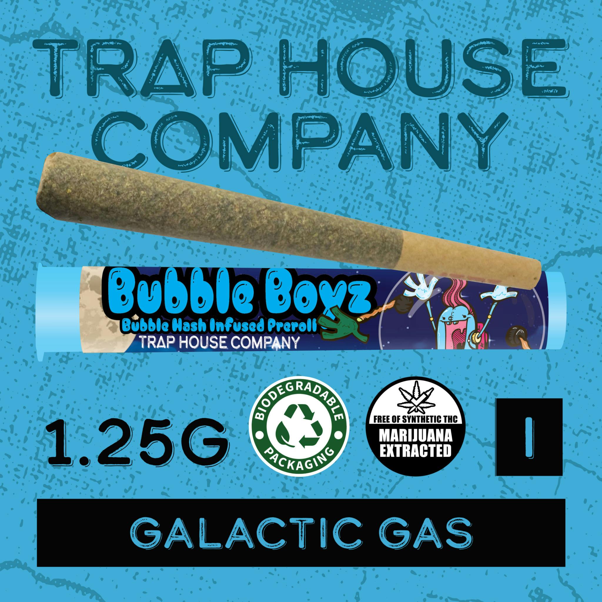 Galactic Gas Bubble Hash Infused PR 1.25g (H)