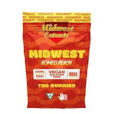 Romeo Peach Gummies 200mg (8pk) (I)