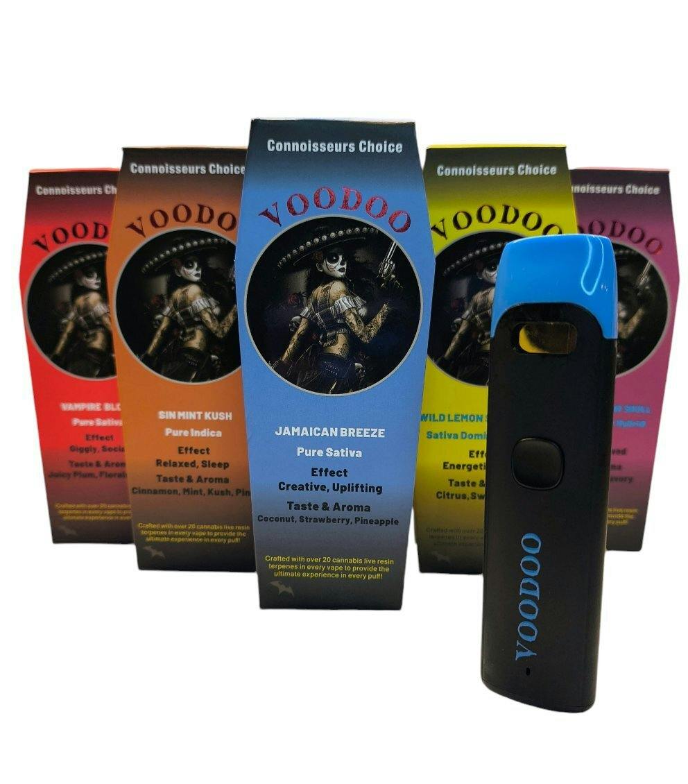 Voodoo | Cinnamon Kush | 1g Live Resin Terpene Disposable Vape