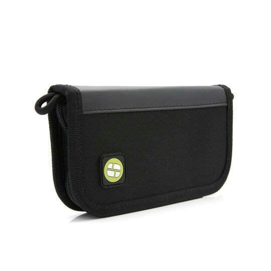 StashLogix | Alama | Black Dab Tool Hard Cover Zipper Pouch