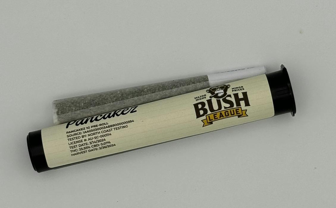 Bush League | Pancakez | 1g Non Infused Preroll