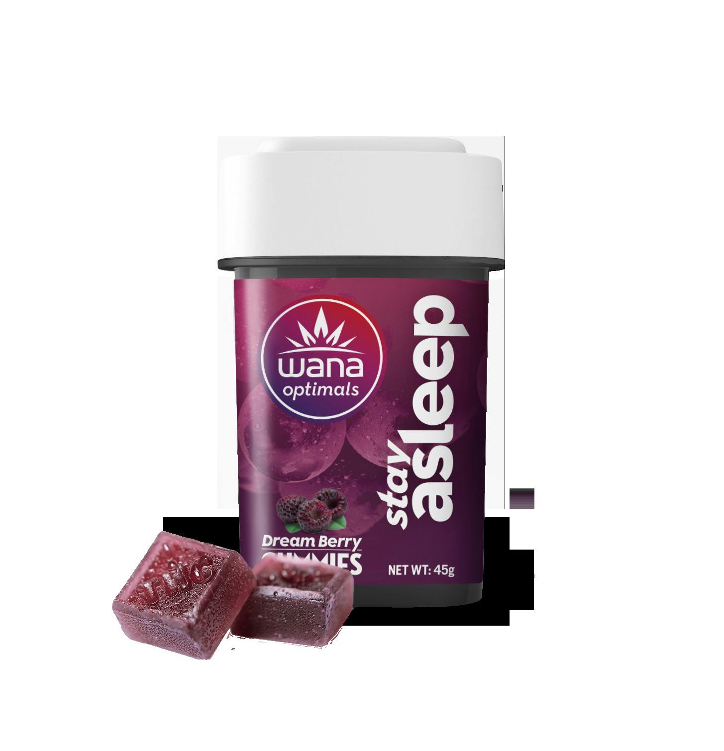 Wana Optimal | Stay Asleep Dream Berry | 100mg Gummies