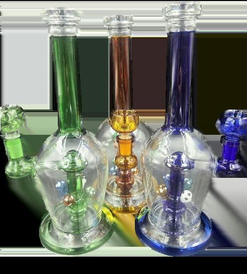 SirEEL | 10" Mushroom Perc Bong | LuvBuds