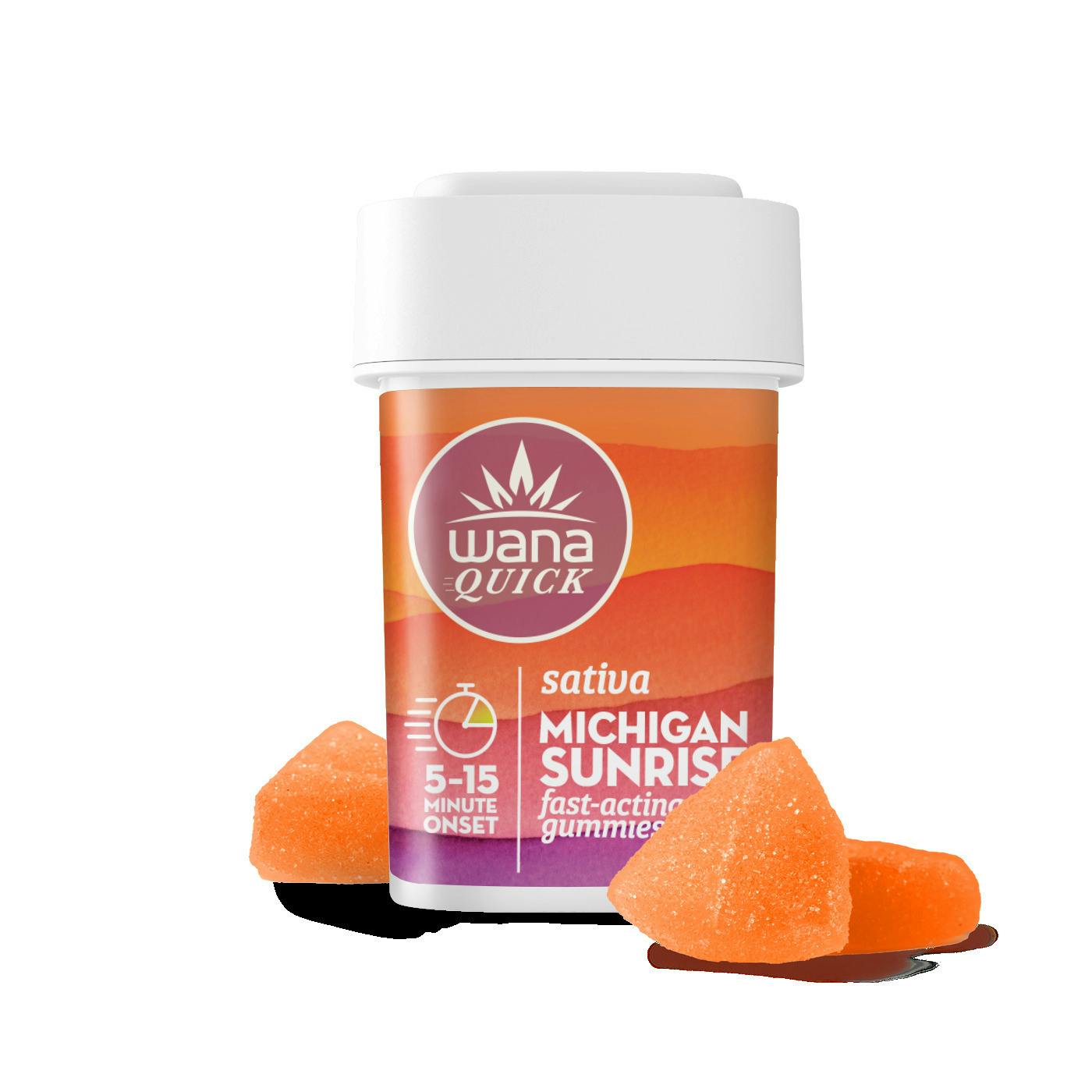 Wana Quick | Michigan Sunrise | 200mg Gummies