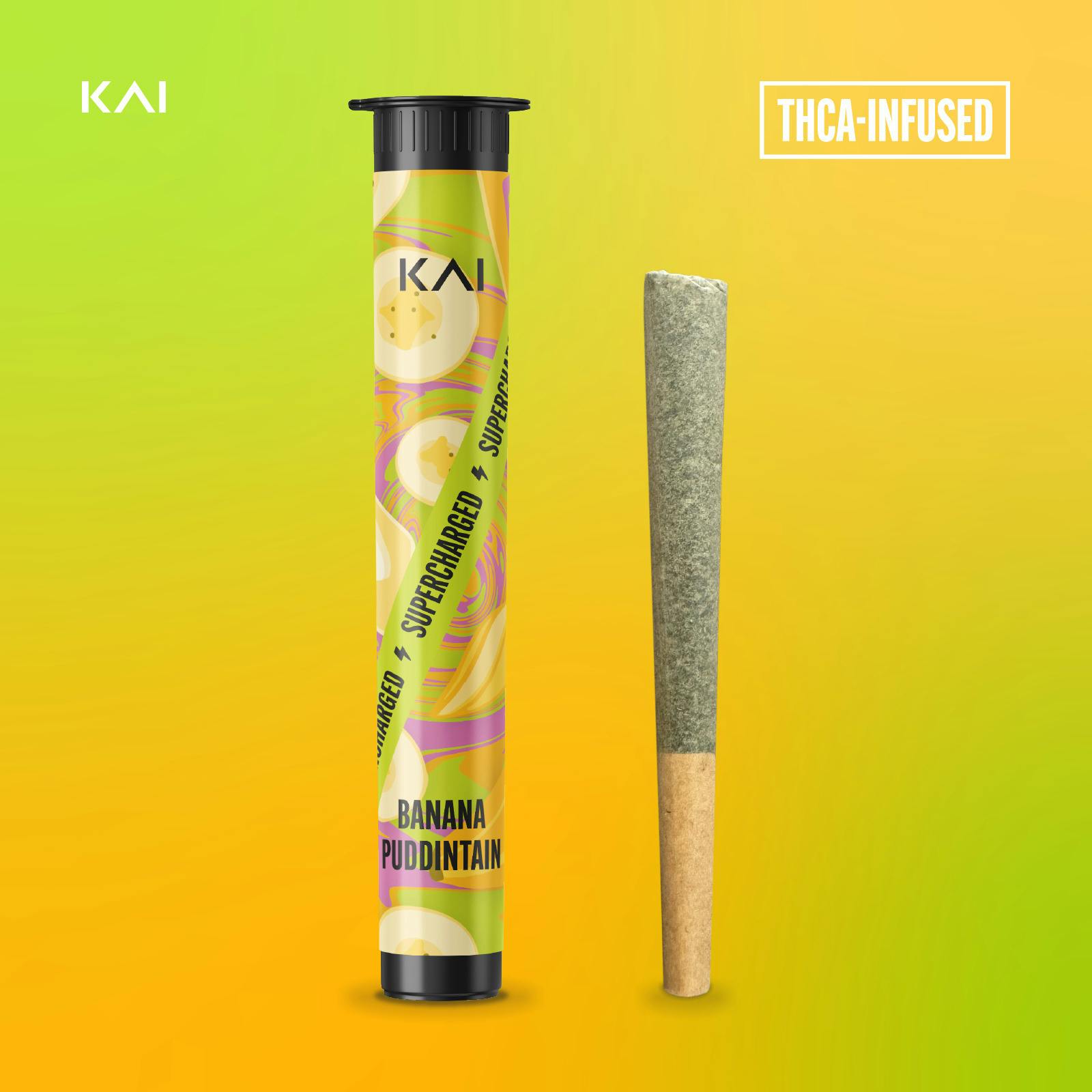 Kai Cannabis Co. | Banana Puddintaine | 1g THCA Infused Preroll
