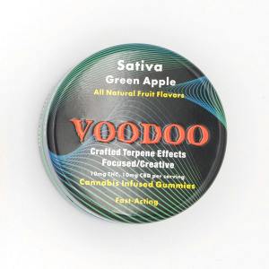 Voodoo | Green Apple | 1:1 THC:CBD 200mg Gummies