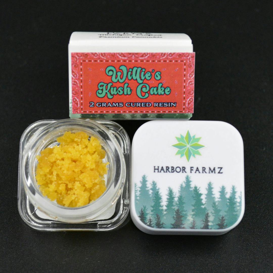 Harbor Farmz | Willies Kush Cake | 2g Cured Resin