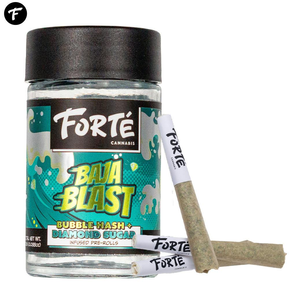 Forte' | Baja Blast | 5pk/.5g Diamond Sugar Infused Prerolls