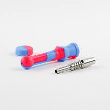Honey Straw | Silicone Dab Straw 14mm Tip w/ Cap | LuvBuds