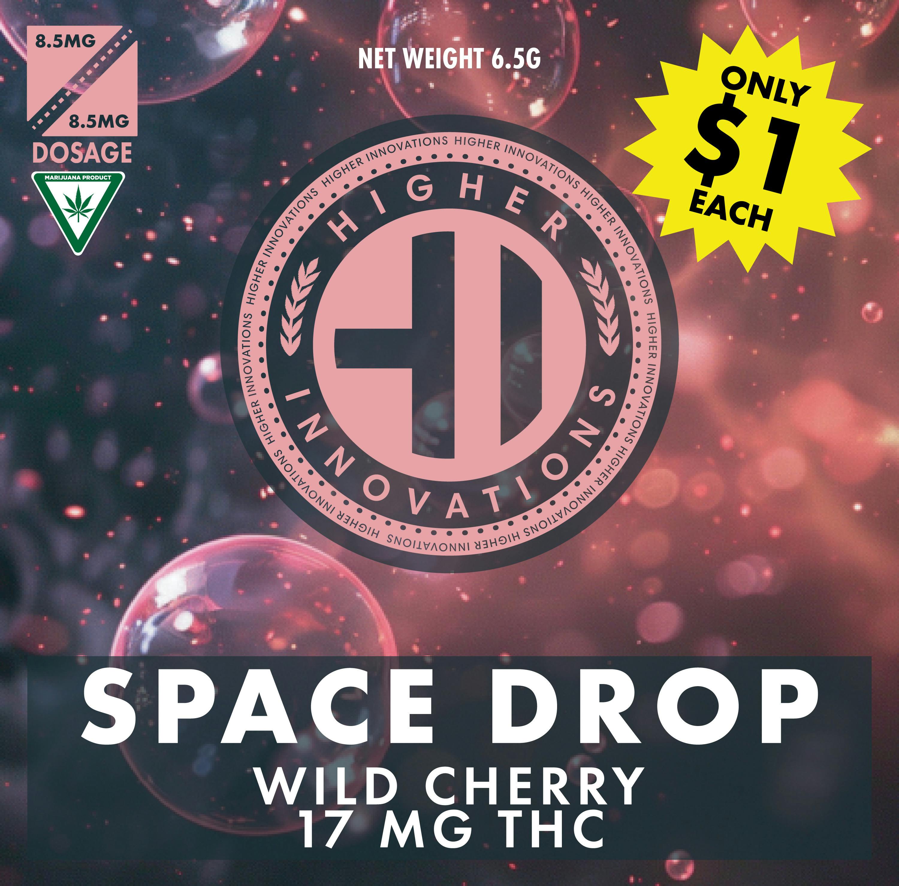 Higher Innovations | Wild Cherry | 17mg Space Drop Single
