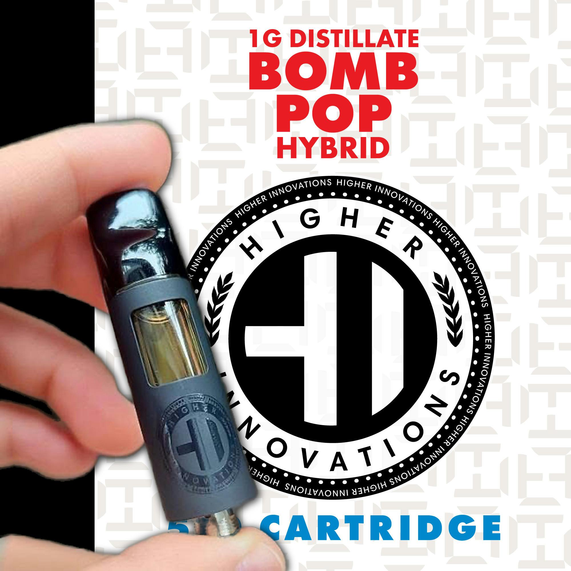 Higher Innovations | Bomb Pop | 1g 510 Cart