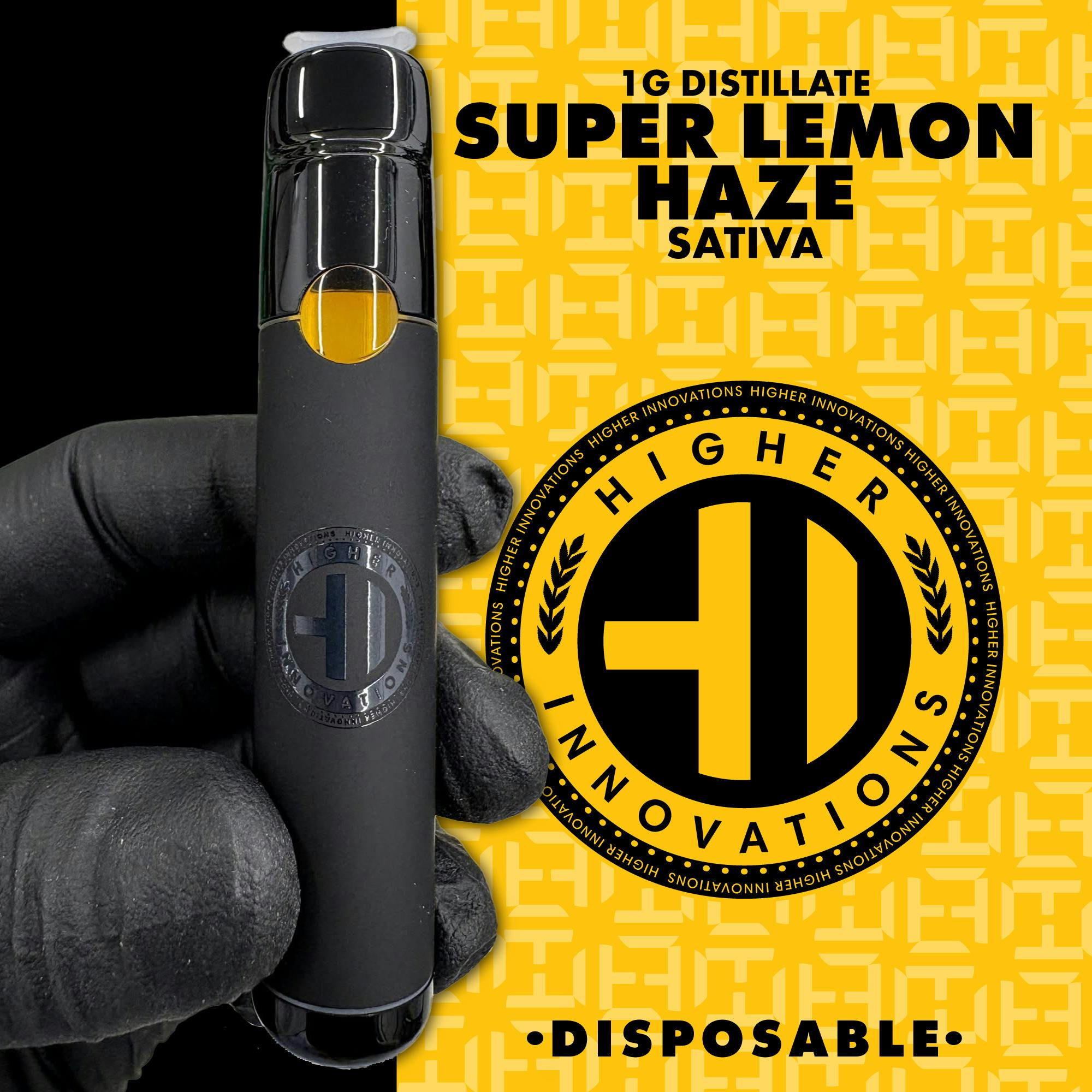 Higher Innovations | Super Lemon Haze | 1g Disposable Vape