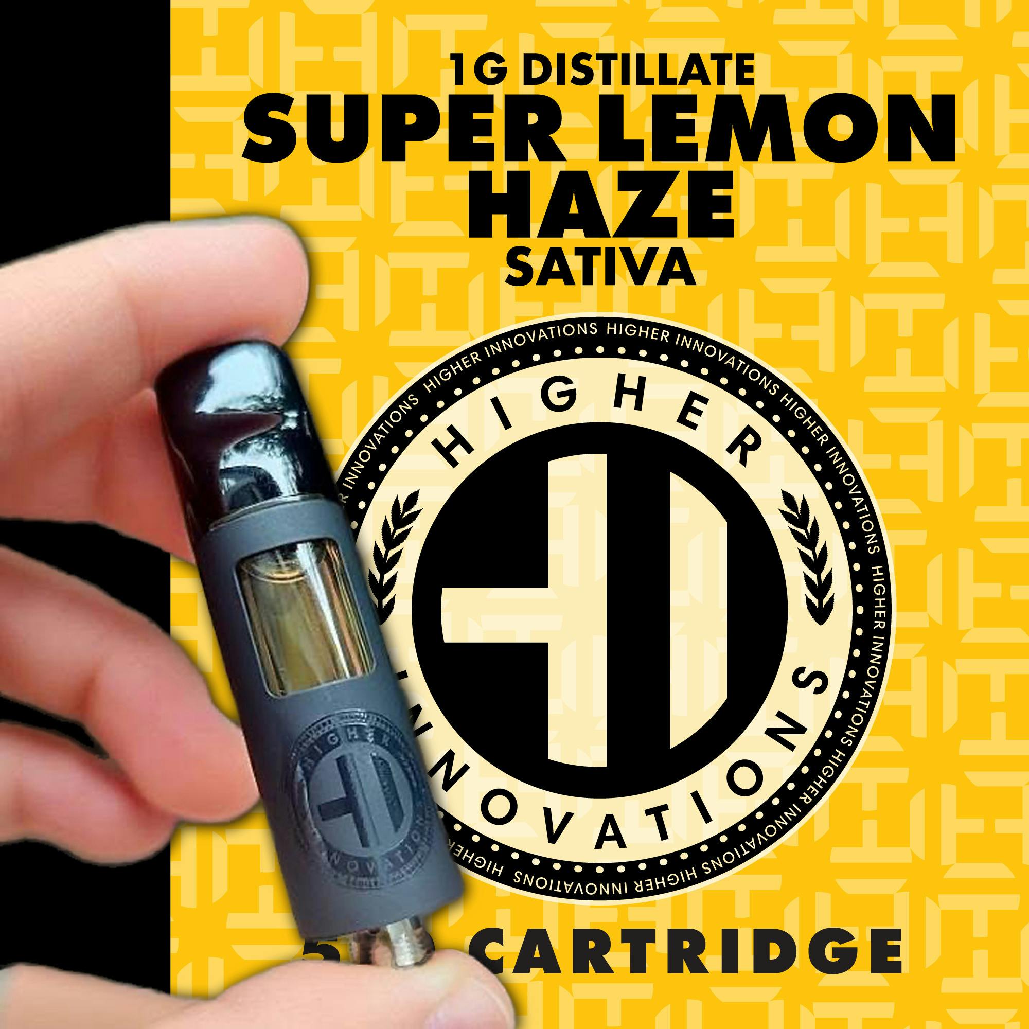 Higher Innovations | Super Lemon Haze | 1g 510 Cart