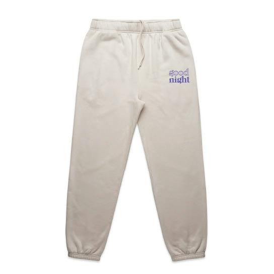 Goodnight Embroidered Sweatpants