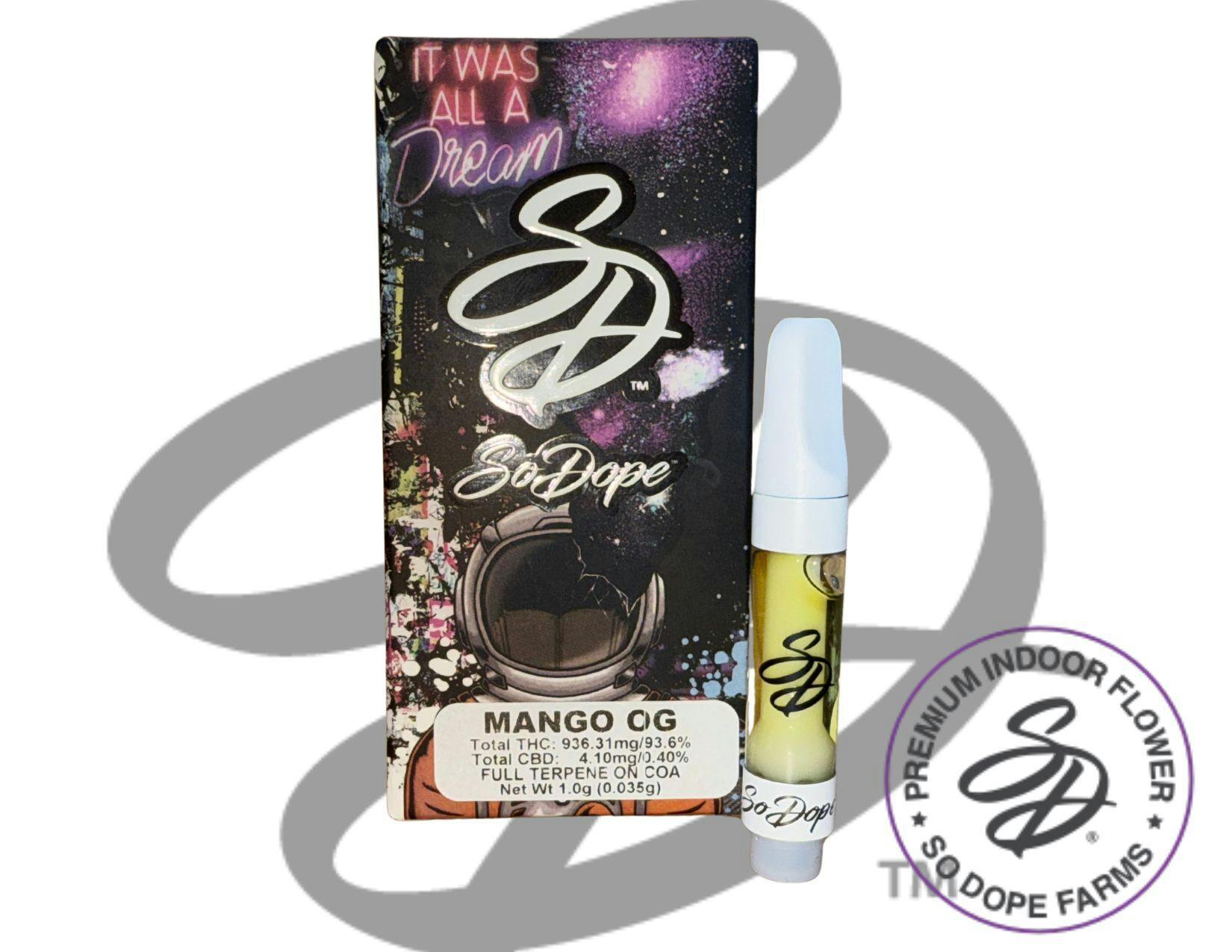 Mango OG 510 Vape Cart (1g)