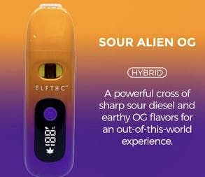 Sour Alien OG Disposable Vape (2g)