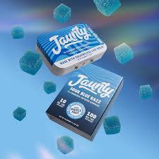 Unwind Sour Blue Raz Hash Rosin Gummies (2:1:1)