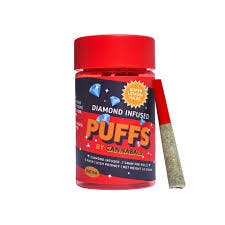 Super Lemon Haze Diamond Infused Puffs 7 Pack (3.5g)