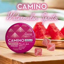 Sour Watermelon Spritz Gummies (100mg)