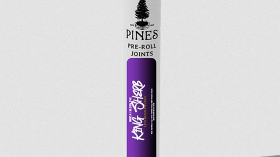Live Resin Infused King Sherb Pre-Roll Joints 2Pack (1.4g)