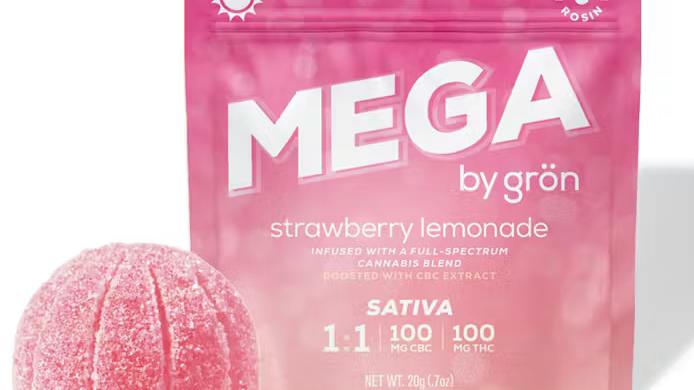Mega Strawberry Lemonade Gummy (1:1)
