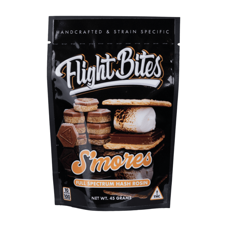 Rosin Gummy | Flight Bites | S'mores | 10mg/pc - 100mg/un