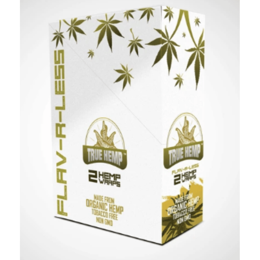 True Hemp Organic Flav-r-less Hemp Wraps 2pk