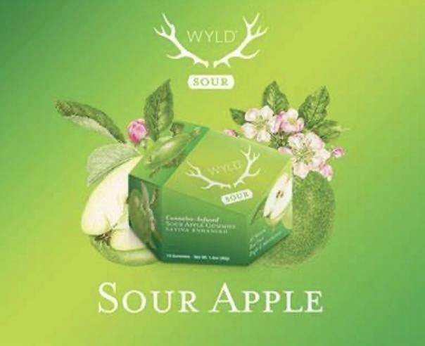 Sour Apple | Gummies | 100mg | Sativa