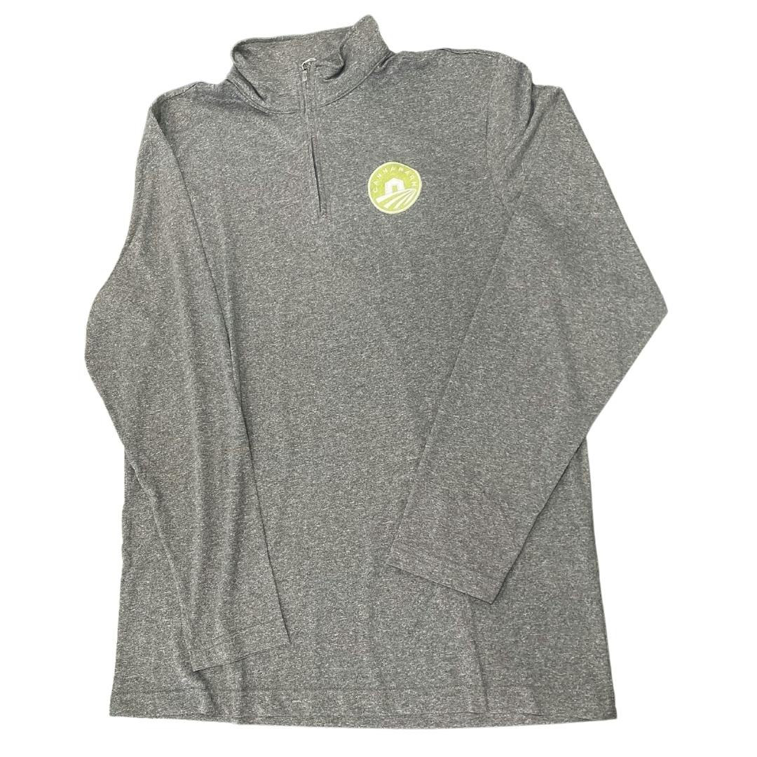 1/4 Golf Zip Pullover Grey