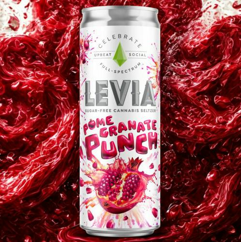 Pomegranate Punch Seltzer | 5mg | Sativa
