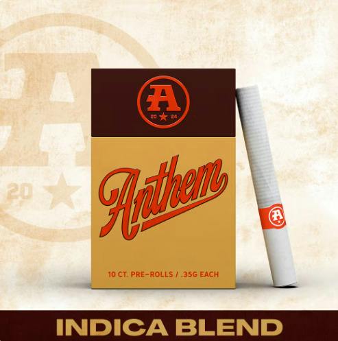 Indica Blend | 3.5g | Pre-Roll | 10pk